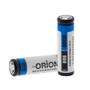 Orion 14500 3.7V 900mAh AA Li-ion Şarj Edilebilir Kalem Pil, yüksek kapasiteli ve güvenilir bir şarj edilebilir pildir.