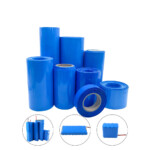 Batarya Shrink, ısıyla daralan bir malzeme olan PVC plastikten yapılan bir tüptür.