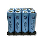 Aspilsan Inr 18650A28 3.7V 2800MAH Şarj Edilebilir Li-ion Pil 12'li