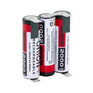 Orion 18650 11.1V 2000mAh 30A 3S Li-ion Şarjlı Matkap Pili