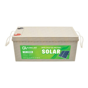 Global Akü - 12V 200 Ah VRLA Deep Cycle Solar Jel Akü