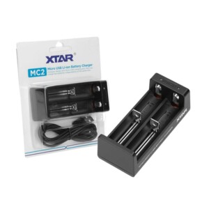 Xtar MC2 - Taşınabilir Li-ion Pil Şarj Cihazı / 2li