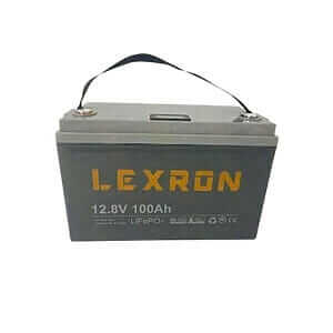 Lexron 12.8V 100Ah LiFePO4 akü