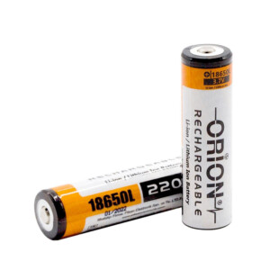 Orion 18650L 3.7V 2200mAh Şarj Edilebilir Li-ion Pil - Başlı - Fener Pili