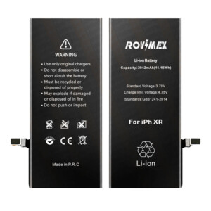 Rovimex Apple iPhone Xr Rovimex Yüksek Kapasite Batarya Pil