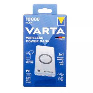Varta 57913 Wireless Power Bank 10000mAh