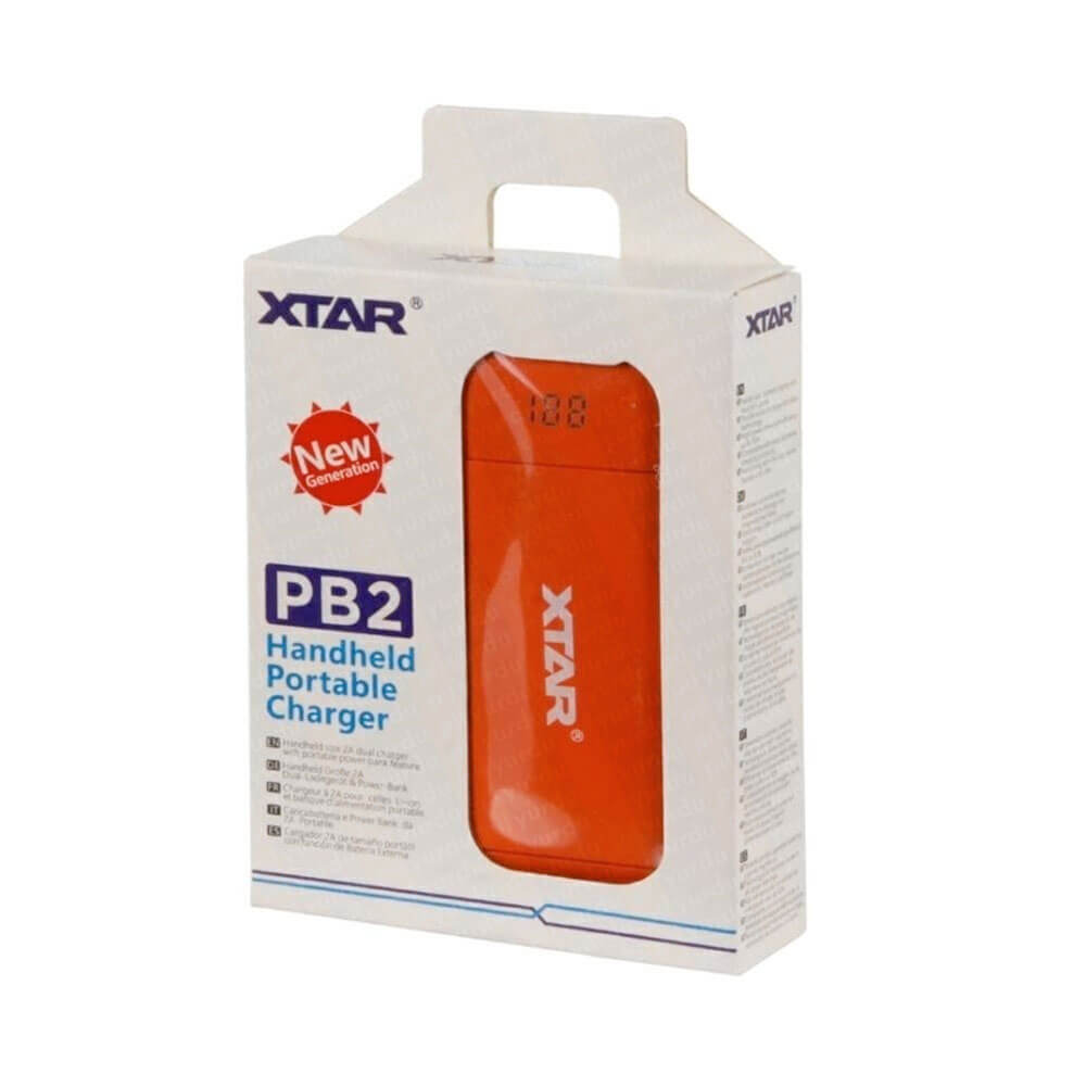 xtar-pb2-powerbank-ve-pil-sarj-cihazi Xtar PB2 Powerbank ve Pil Şarj Cihazı