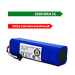 Roidmi Eve / Eve Plus Akıllı Robot Süpürge Bataryası 14.4v Orijinal Kapasite