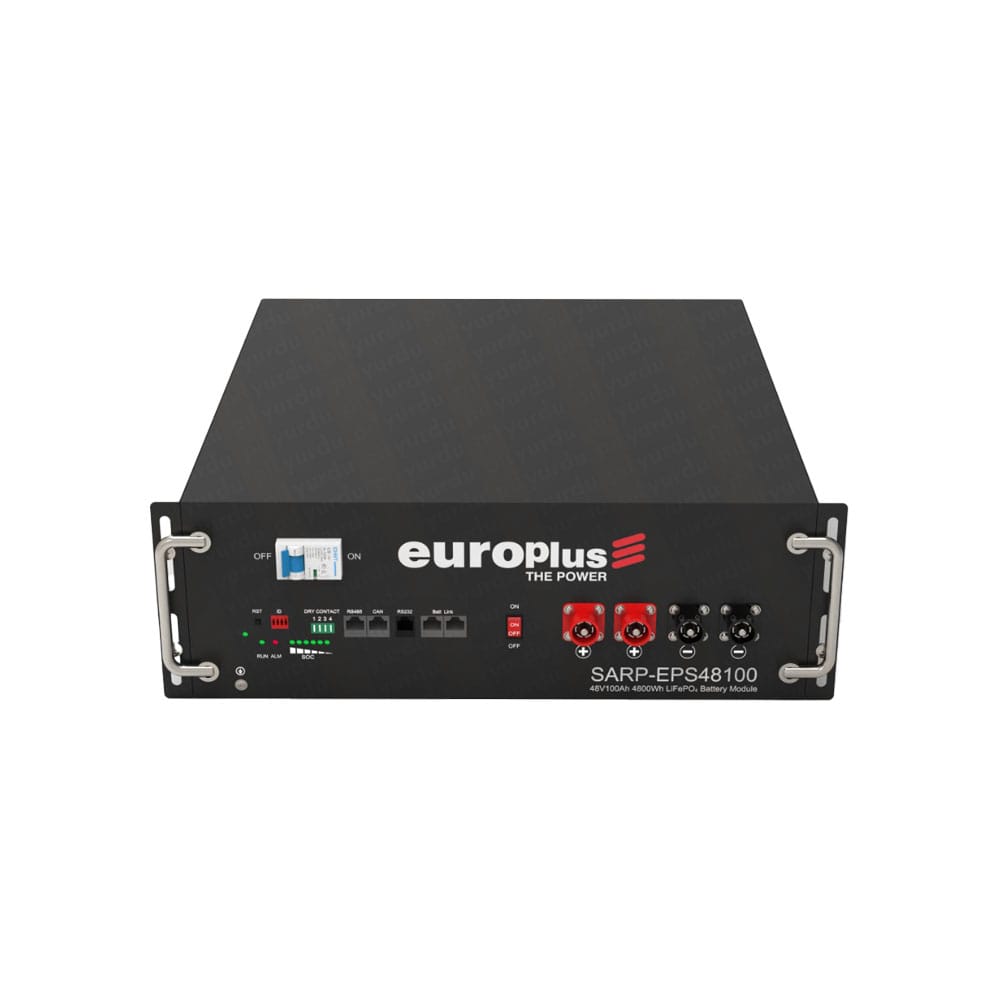 Europlus 48V 100 Ah LiFePO4 Modüler Lityum Batarya - 4000 Cycle (SARP-EPS48100)
