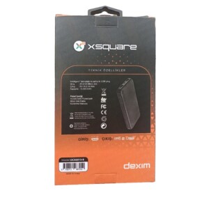 Dexim DCA0013-B 10000 mAh Slim Powerbank Siyah