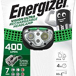 Energizer Vision Ultra HD Ledli Şarjlı Kafa Feneri 400 Lümen