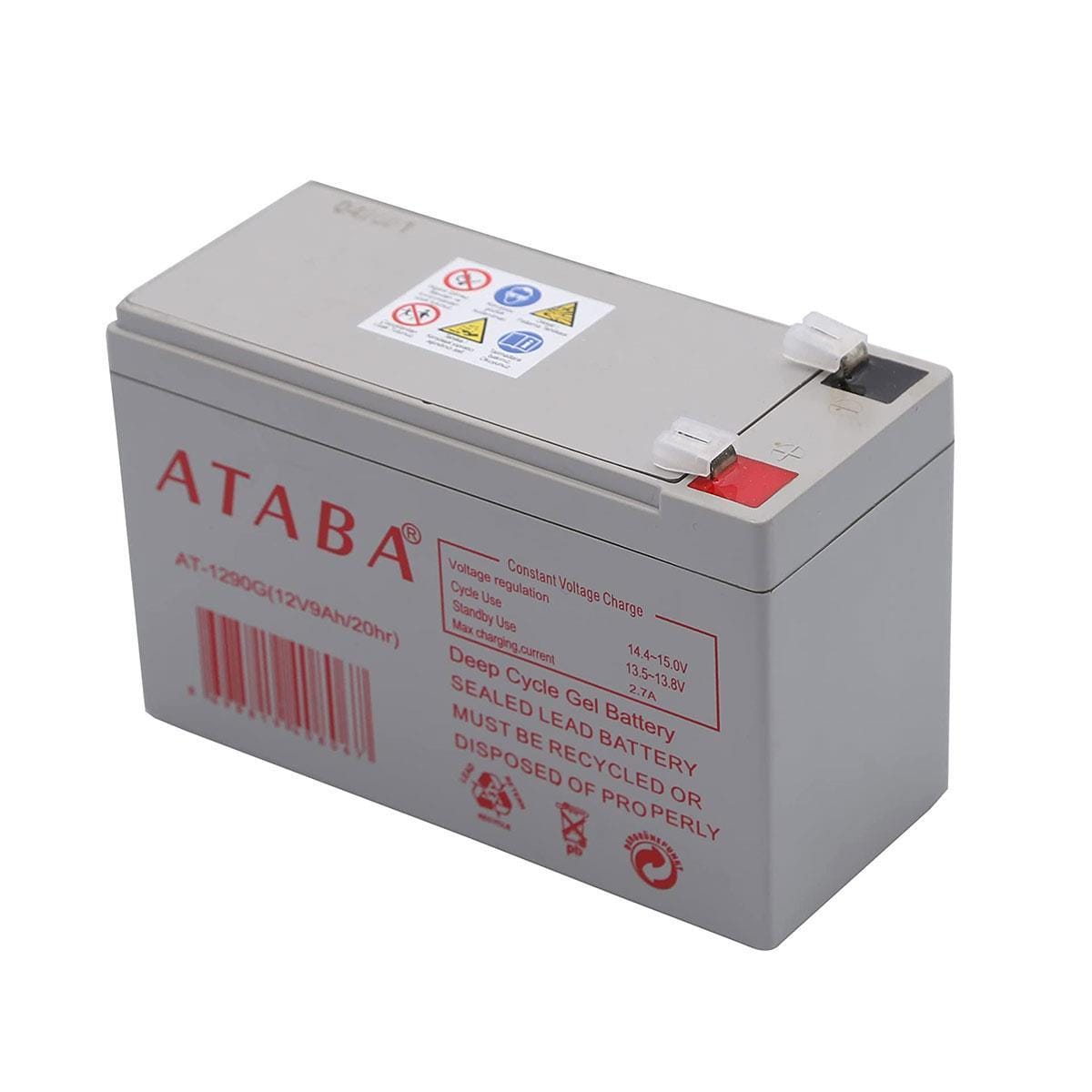 ataba-12v-9ah-bakimsiz-jel-aku-6fb9-.jpg Ataba 12V 9Ah Bakımsız Jel Akü - Görsel 1