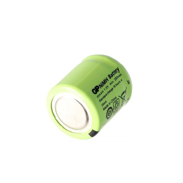 GP 25AAh 1.2V 250 Mh 1/3AA Şarj Edilebilir Pil - Görsel 2