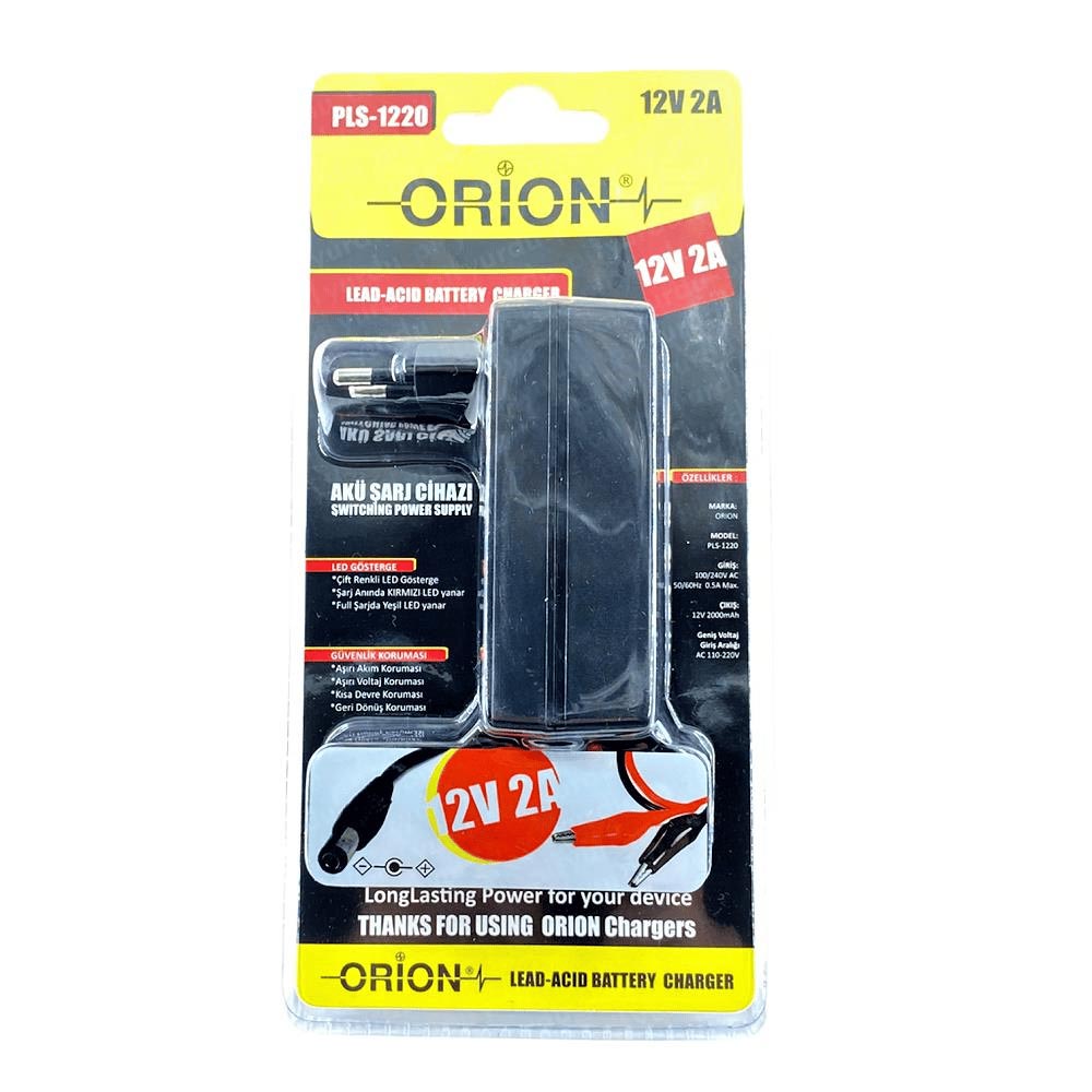orion-pls-1220-12v-2a-aku-sarj-cihazi-bd14a5 ORION PLS-1220 12V 2A Akü Şarj Cihazı