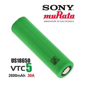 Sony VTC5 18650 3.7V 2600mAh 30A Li-ion Şarj Edilebilir Pil