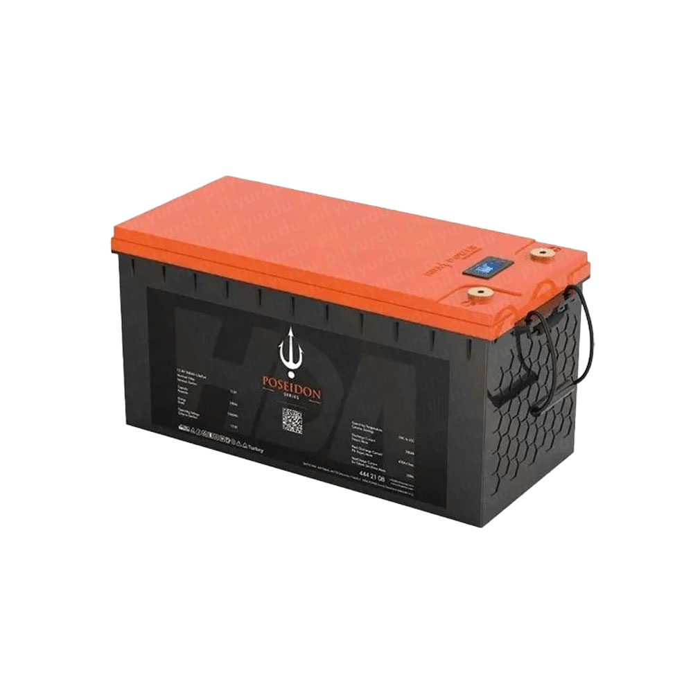 Poseidon 12.8V 200Ah Lityum LiFePO4