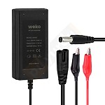 Weko 12.6 Volt - 3 Amper 5.5*2.5 + Krokodil Uçlu Ledli Yerli Üretim Masaüstü Şarj Adaptörü
