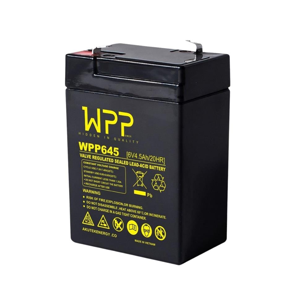 6V 4.5Ah Kuru Tip Akü
