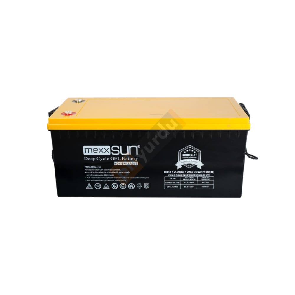 Jel akü 12V 200Ah (MEX12-200)