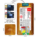 360 C50 2900mAh Pili Therma Serisi Alev Geçirmez Kaplamalı Uyumlu Robot Süpürge Bataryası T.A2909BS-360-001 Sıra:54