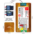 360 S6 3200mAh Pili Therma Serisi Alev Geçirmez Kaplamalı Uyumlu Robot Süpürge Bataryası T.A3206BS-360-004 Sıra:60