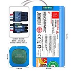 360 S6 3200mAh Pili Uyumlu Robot Süpürge Bataryası A3206BS-360-004