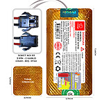 Anker Eufy Robovac 35C 3500mAh Pili Therma Serisi Alev Geçirmez Kaplamalı Uyumlu Robot Süpürge Bataryası T.A3503BS-Ank-010 Sıra:344