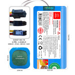 Arzum AR4301 Robotek X4 3500mAh Pili Uyumlu Robot Süpürge Bataryası A3510BS-Arz-002