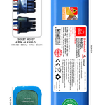 Dreame Bot D9 Max 6400mAh Pili Uyumlu Robot Süpürge Bataryası C6407BS-Dre-003