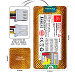 Liectroux C30B 3500mAh Pili Therma Serisi Alev Geçirmez Kaplamalı Uyumlu Robot Süpürge Bataryası T.A3505BS-Lie-001 Sıra:396