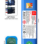 Xiaomi Mop 2 Ultra STYTJ05ZHM 7000mAh Pili Uyumlu Robot Süpürge Bataryası C7007BS-Xia-025