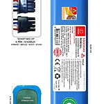 Xiaomi Mop 2C XMSTJQR2C 5800mAh Pili Uyumlu Robot Süpürge Bataryası C5807BS-Xia-013
