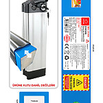 Arc Motors ARC404 36V 35Ah Uyumlu Bataryası Kutusuz Elektrikli Bisiklet Pili Li-ion Yedek Pil Paketi Arc.03B.10S10P.35BS