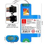 Arçelik RS 3121 2900mAh Pili Uyumlu Robot Süpürge Bataryası T2924BS-Arç-006